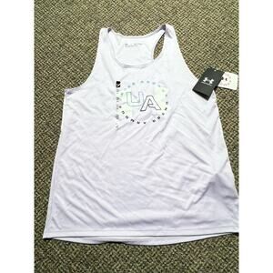 Under Armour Girls Athletic Racerback Tank, YXL Lavender NWT
